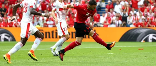Albania - Elveția, scor 0-1, în al doilea meci din grupa României