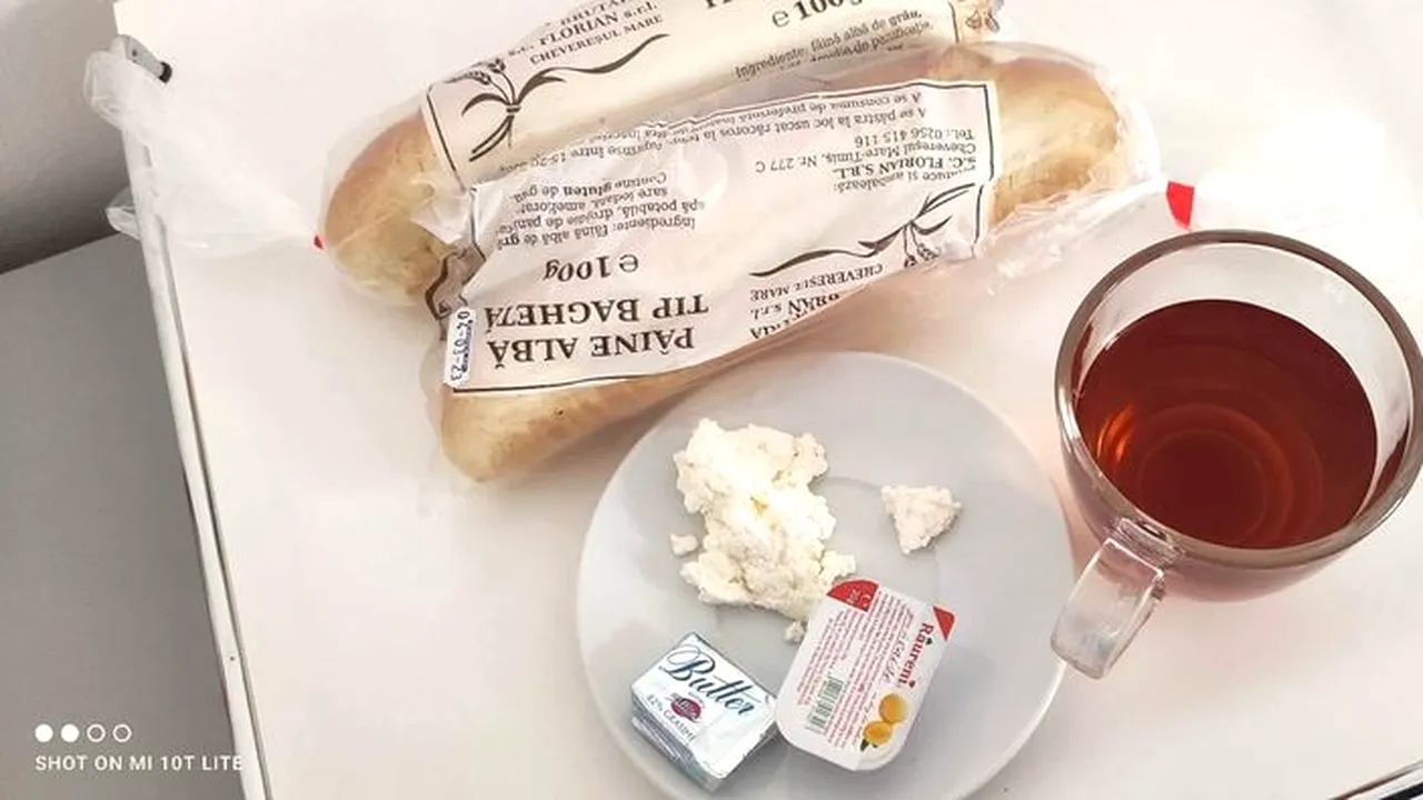 Ce meniu a primit o femeie, după ce a născut, la Spitalul „Odobescu”, din Timișoara. „Gust AMAR îți lasă în gură”