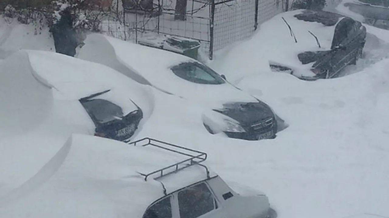 VREMEA. Cod roșu de ninsoare și vânt în Buzău, Vrancea și Brăila. Rafalele ating chiar și 90 km/h