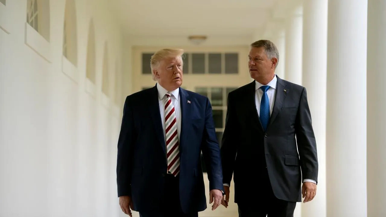 Iohannis, după întâlnirea cu Trump: A fost semnat un memorandum de înțelegere între cele două guverne privind tehnologia 5G