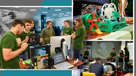 Invenție REVOLUȚIONARĂ. Povestea tinerilor care transformă Pet-uri în plastic pentru imprimante 3D. 