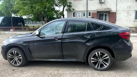 BMW X6 furat din Marea Britanie, depistat în trafic de poliţiştii de frontieră ieşeni / Ce a spus românul care a condus mașina prin Iaşi şi Vaslui