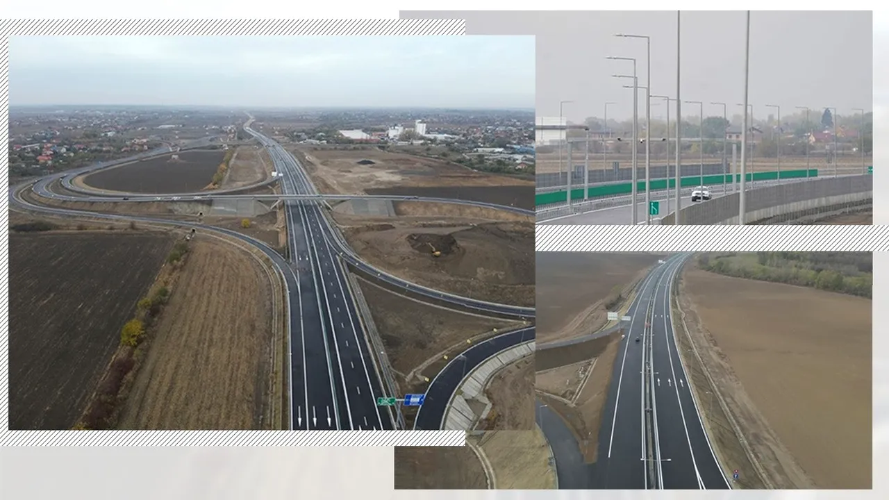 Cristian Pistol (CNAIR): Mâine la ora 12.00 se deschid circulației aproximativ 9 km din A0 Sud, între DN5 și DN6