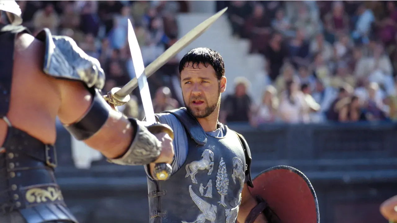 Alimentele cu care Russell CROWE a slăbit pentru rolul din filmul Gladiator. Așa a topit rapid 20 de kilograme