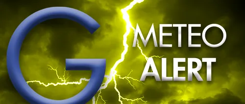 ALERTĂ METEO | Cod galben de vânt puternic, ploi și descărcări electrice în două județe
