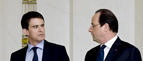 Francois Hollande are o cotă de încredere de 18%, Manuel Valls, de 58% - sondaj