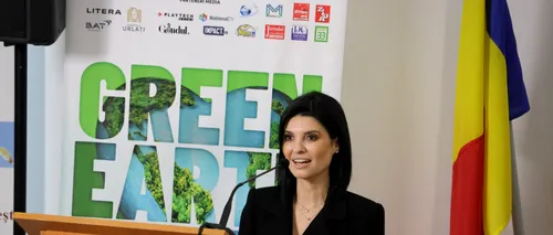 Studenții ecologiști au ALES-O președinte de onoare pe Lavinia Șandru