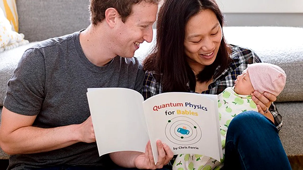 Nici mama, nici tata, nici Facebook. Care este primul cuvânt rostit de fiica lui Zuckerberg