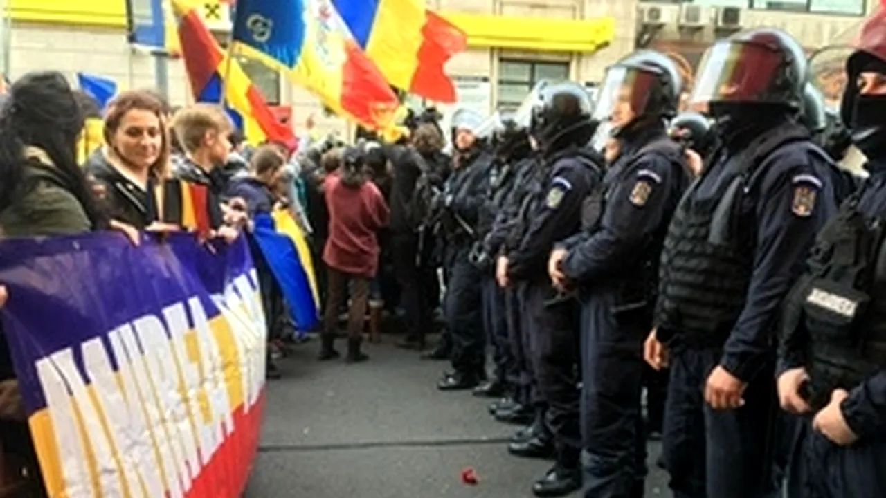 Anchetă la Jandarmerie, după incidentele de la mitingul „unioniștilor