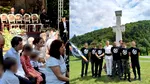 Nicușor Dan, la mănăstirea unde Fundația LEGIONARĂ Ogoranu ține întâlniri anuale. Președintele s-a opus legii anti-extremism