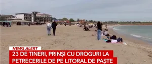 23 de persoane au fost prinse cu droguri la petrecerile de pe litoral, în Mamaia și Vama Veche