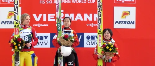 Campioana japoneză Sara Takanashi - învingătoare detașată în prima din cele două etape de Cupă Mondială la sărituri cu schiurile de la Râșnov