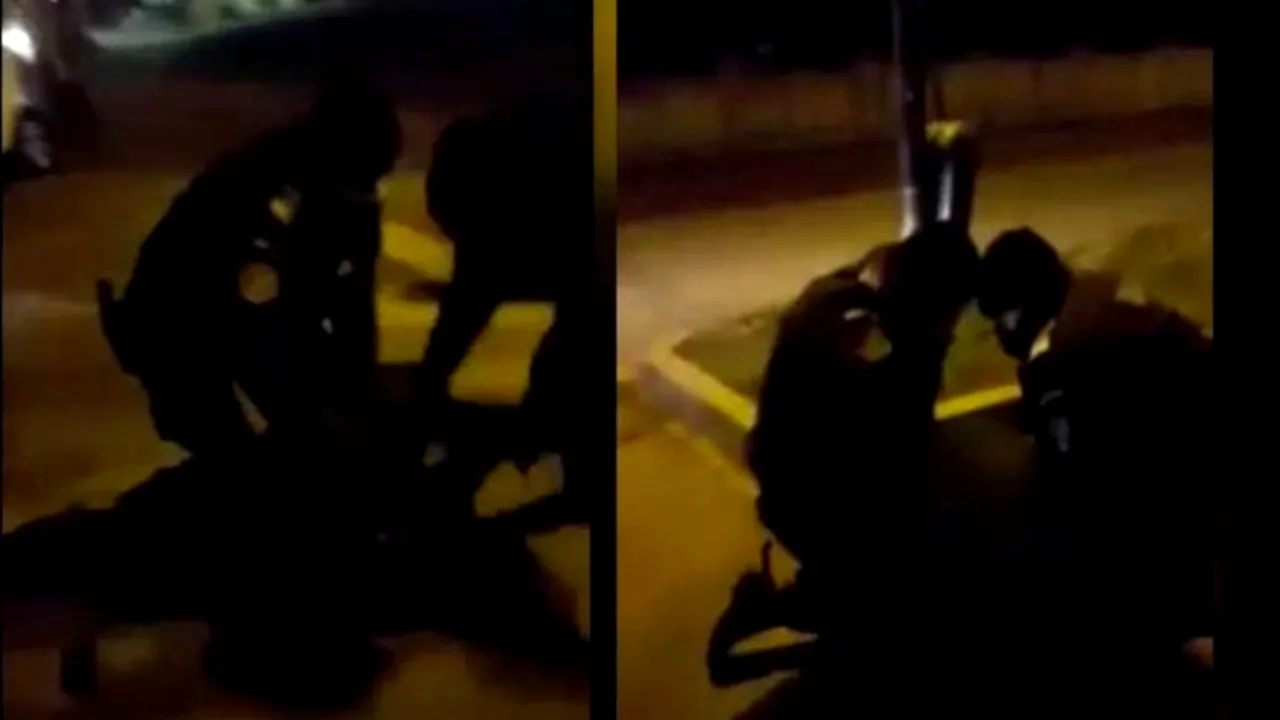 Presupusul ofițer care a fost pus la pământ de jandarmi că nu purta mască nu figurează în registrul MApN cu funcția pe care o pretindea