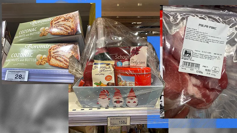 FOTO | Cât costă masa de Crăciun în anul cu cea mai mare inflație. Românii trebuie să scoată din buzunare câteva sute de lei doar pentru preparatele de bază