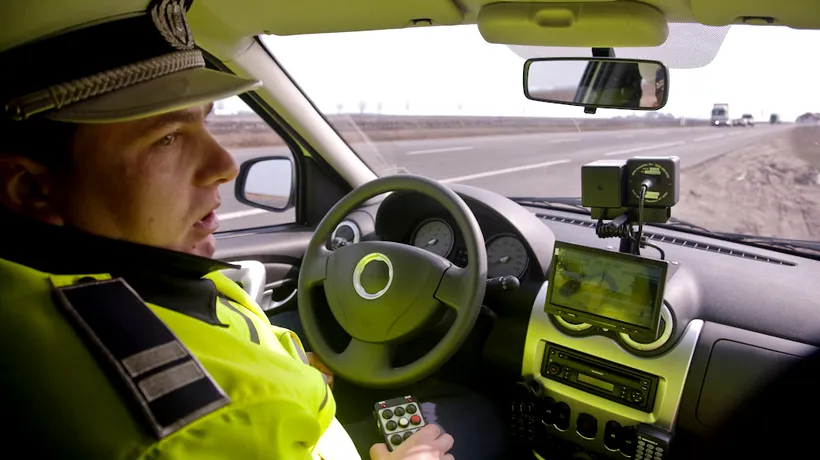 Șoferii prinși de radar pot fi amendați de orice polițist