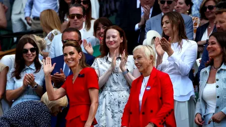 Simona Halep, tratată ca o regină la Wimbledon. Ce privilegii a avut în Royal Box, alături de Prințesa Kate și Maria Sharapova