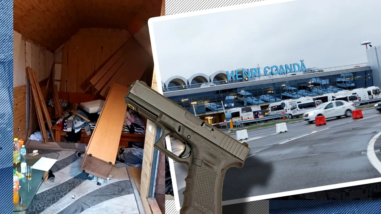 Ulimul PISTOLAR din cazul SRI-Voluntari a fost săltat în Aeroportul Otopeni