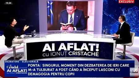 Victor Ponta explică episodul cu Biblia, de la TVR