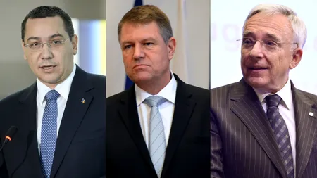 Klaus Iohannis, peste Mugur Isărescu în topul încrederii românilor. Cum a scăzut Ponta din octombrie până acum