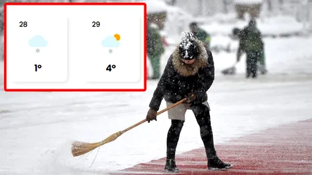 Meteorologii EaseWeather anunță IARNA în România: În aceste orașe vin ninsorile pe 28 octombrie 2025