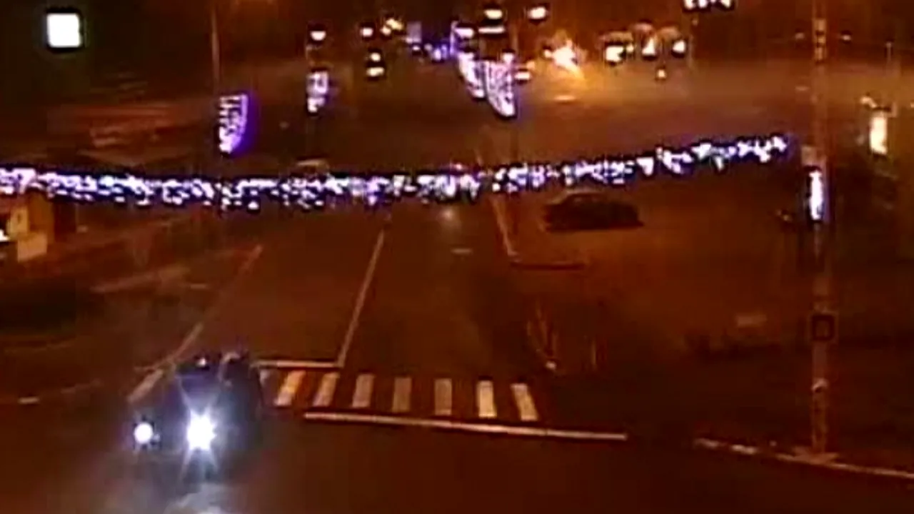 Decizie în cazul tânărului oprit cu focuri de armă în timp ce făcea drifturi în parcarea unui mall din București