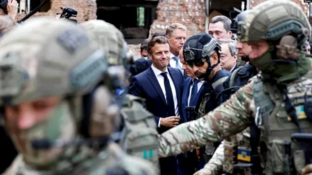 EXCLUSIV | Întâlnire istorică Macron à la Zelenski. Nucleul dur al UE se află la Kiev. Fost ministru de Externe: 