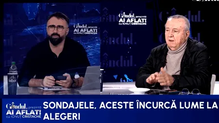 Ion Cristoiu condamnă casele de sondare după noul eșec de la București: Cea mai mare afacere de corupție