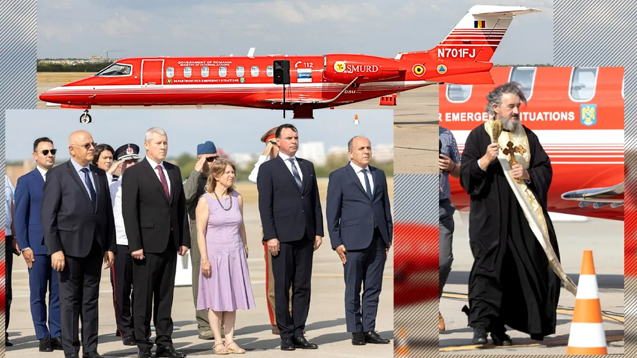 MAI și SMURD au fost dotate cu superavioane. Ministrul de Interne, Predoiu: 