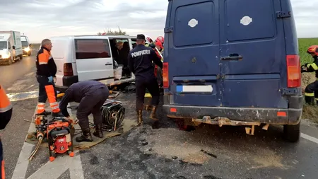 Patru persoane și-au pierdut viața într-un accident cumpit, în Ialomița. Elicopterul SMURD a preluat victimele