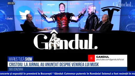 VIDEO | Ion Cristoiu: „În 5 minute puteai să afli că Elon Musk n-a venit în România. În afară de informațiile oficiale, existau și alte canale”
