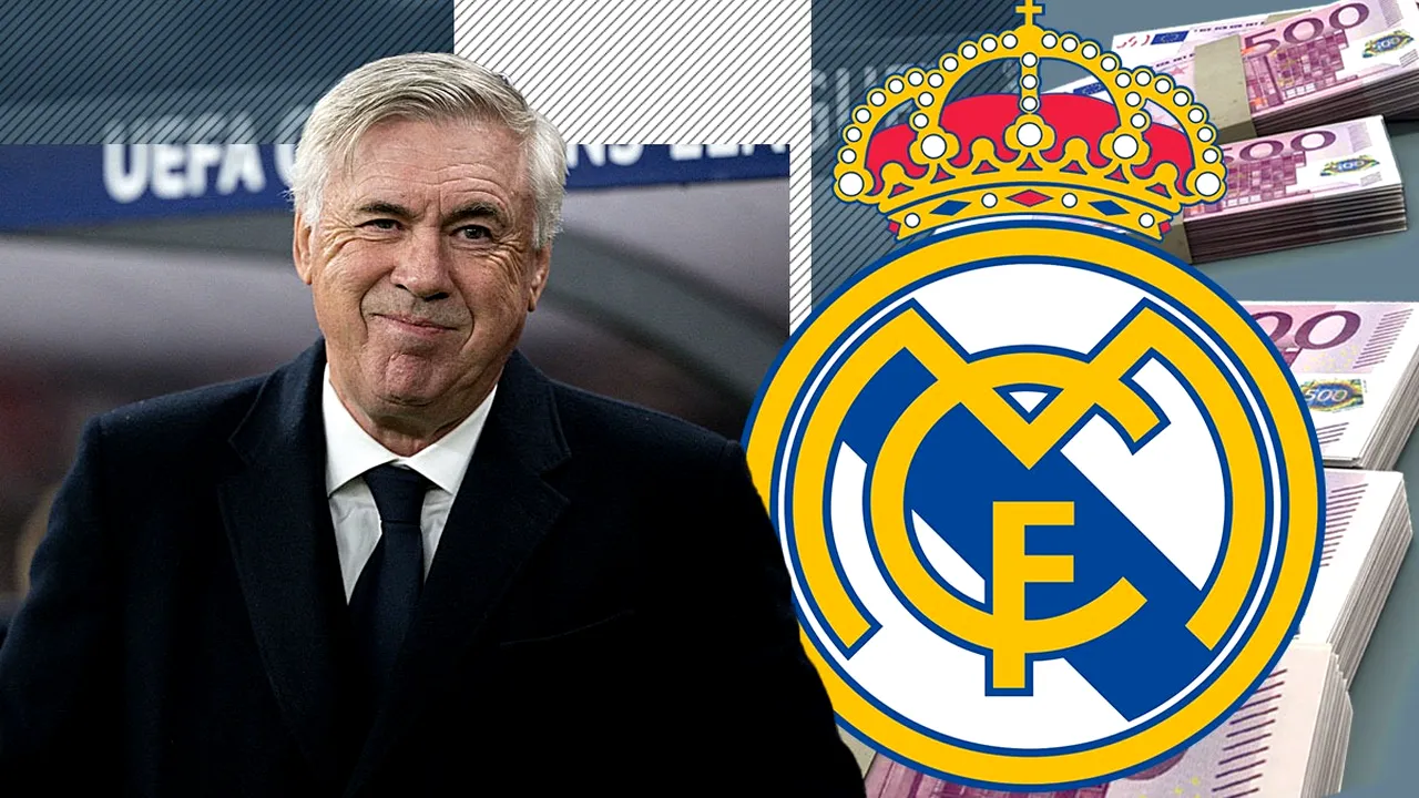 Carlo Ancelotti, acuzat de fraudă fiscală. Parchetul din Madrid cere 4,9 ani de închisoare pentru antrenorul Real-ului