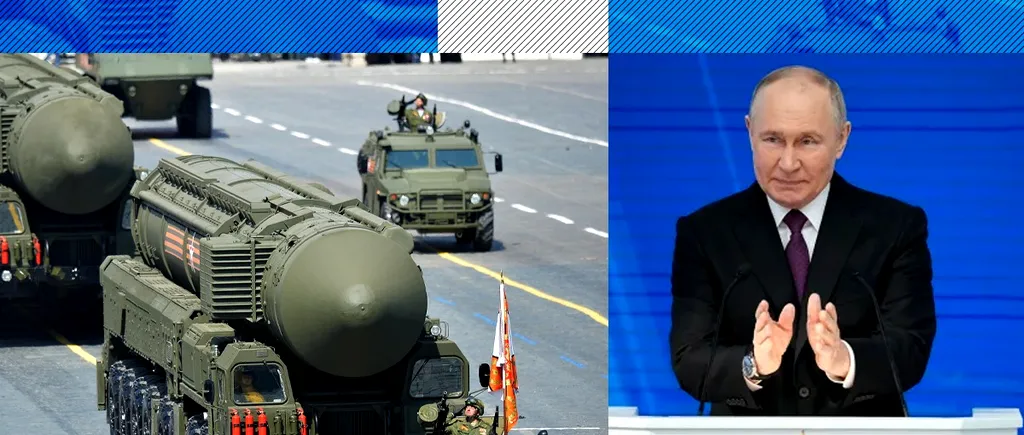 Vladimir Putin: Forțele NUCLEARE strategice ale Rusiei sunt în ALERTĂ. Avem și noi ARME care vă pot lovi teritoriul