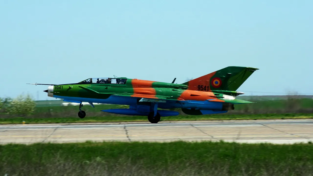 Avioane românești, ridicate pentru blocarea unor aeronave rusești