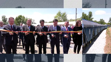 Cel mai mare TERMINAL de transbordare a cerealelor din Europa a fost inaugurat la Dornești. Gruia Stoica: