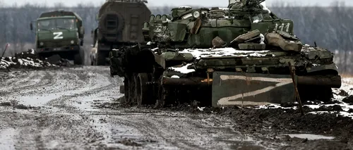 FOTO| Ce înseamnă „Z”-ul misterios scris pe tancurile rusești care au invadat Ucraina