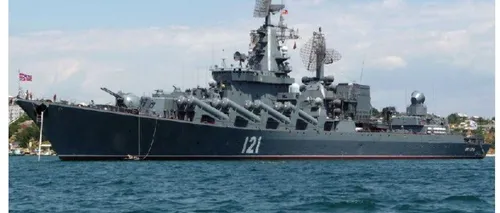 Ucrainenii susțin că au lovit crucișătorul rusesc Moskva, cea mai mare navă din Marea Neagră