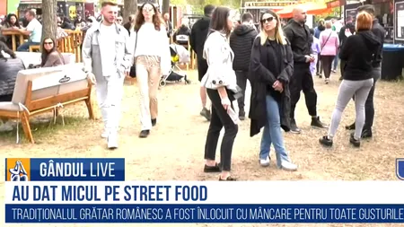 VIDEO | Micul nu mai e ”vedetă” de 1 Mai la mare! Românii s-au înghesuit la ”street food”