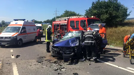 Accident în Covasna: Șase persoane rănite, dintre care una grav, după ce două mașini s-au ciocnit