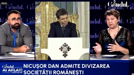 Corina Drăgotescu: Nicușor Dan avea nevoie de imaginea din Catedrală