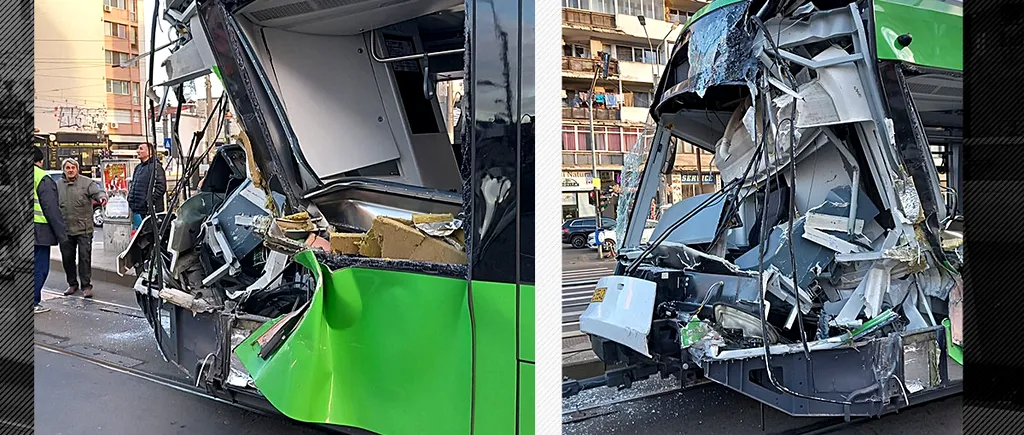 EXCLUSIV | Vinovatul pentru accidentul în care două tramvaie s-au făcut praf ar putea plăti daune uriașe. „Un Imperio costă 2 milioane de euro”