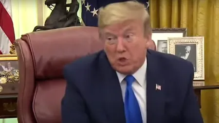 IRONII. Trump: „Mască? Nu în faţa camerelor. O iubesc atat de mult. Sincer, cred că arat mai bine cu ea” | VIDEO