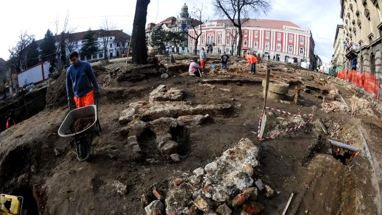 Autoritățile își bat joc de un nou monument descoperit în România. Acesta va fi îngropat sub pavaj