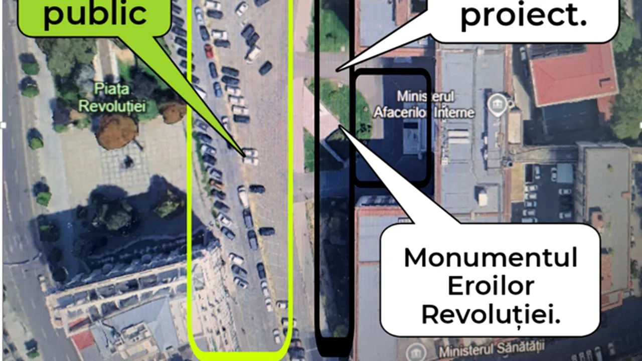 Ministerul de Interne anunță că nu restricționează accesul în toată Piața Revoluției: Nu există nicio prevedere care să limiteze