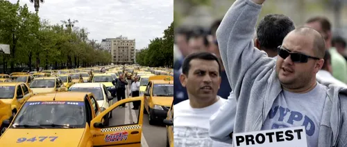 Taximetriștii au încheiat protestul de la Palatul Parlamentului și renunță la mitingul de miercuri 