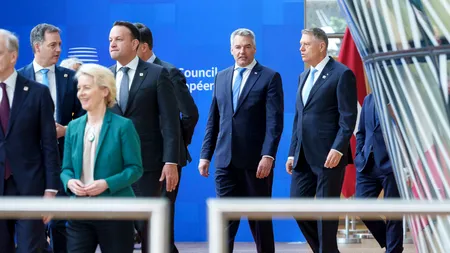 Liderii europeni analizează „situația din teren”, în Ucraina, la Consiliul European / Iohannis, întâlnire cu președintele Consiliului, António Costa