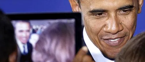 Barack Obama, președintele online-ului american. Are de 32 de ori mai mulți urmăritori pe Twitter decât Mitt Romney