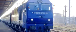 Un tren CFR, care circula pe ruta București-Pitești, a fost oprit din cauza unor degajări de fum