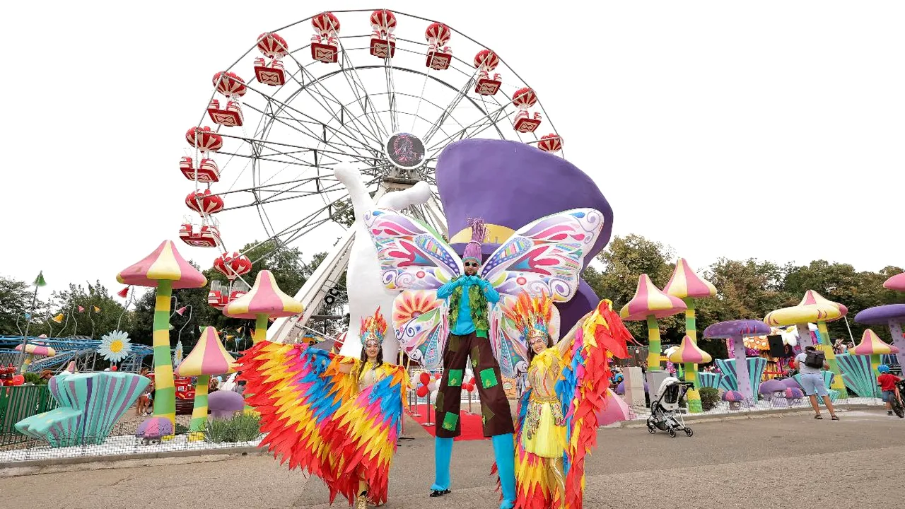 Parcul Miramagica a sărbătorit 10 ani alături de sute de invitați