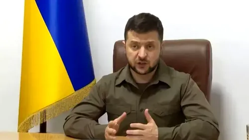Zelenski: Ucraina are nevoie de şapte miliarde de dolari pe lună pentru a compensa pierderile economice provocate de război