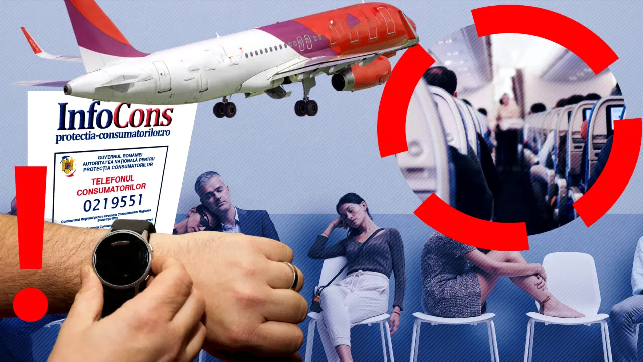 3 din 10 reclamații internaționale la Protecția Consumatorului au fost din cauza întârzierilor de zboruri. Ce mai reclamă românii